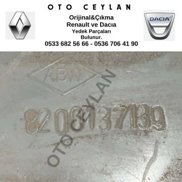 8200137139 Clıo Sol Arka Yan Kaplama Plastiği Çıkma Orijinal