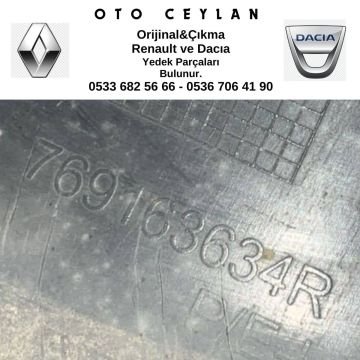 769163634R Sandero Sol Orta Direk Alt Bakaliti Çıkma Orjinal