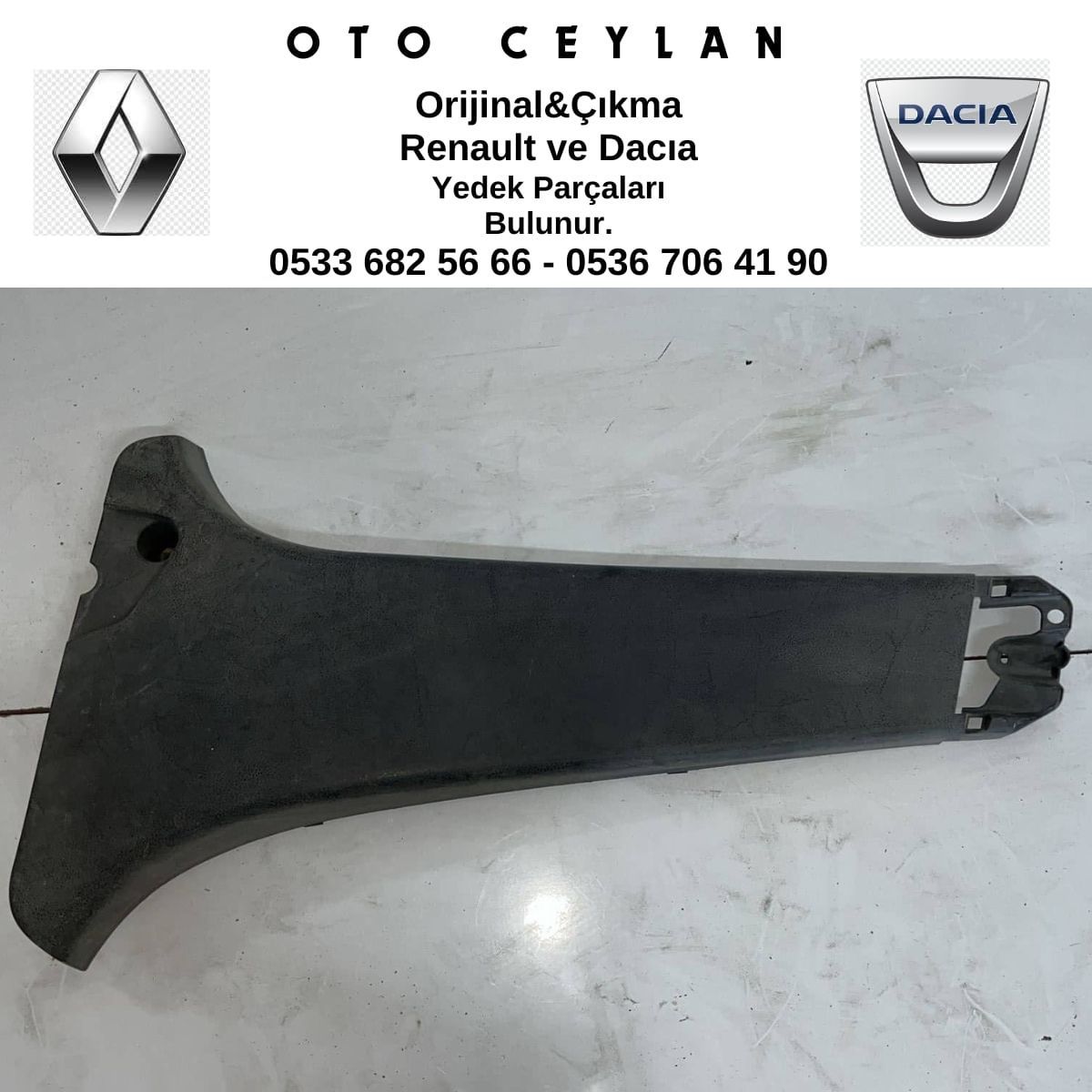 769163634R Sandero Sol Orta Direk Alt Bakaliti Çıkma Orjinal