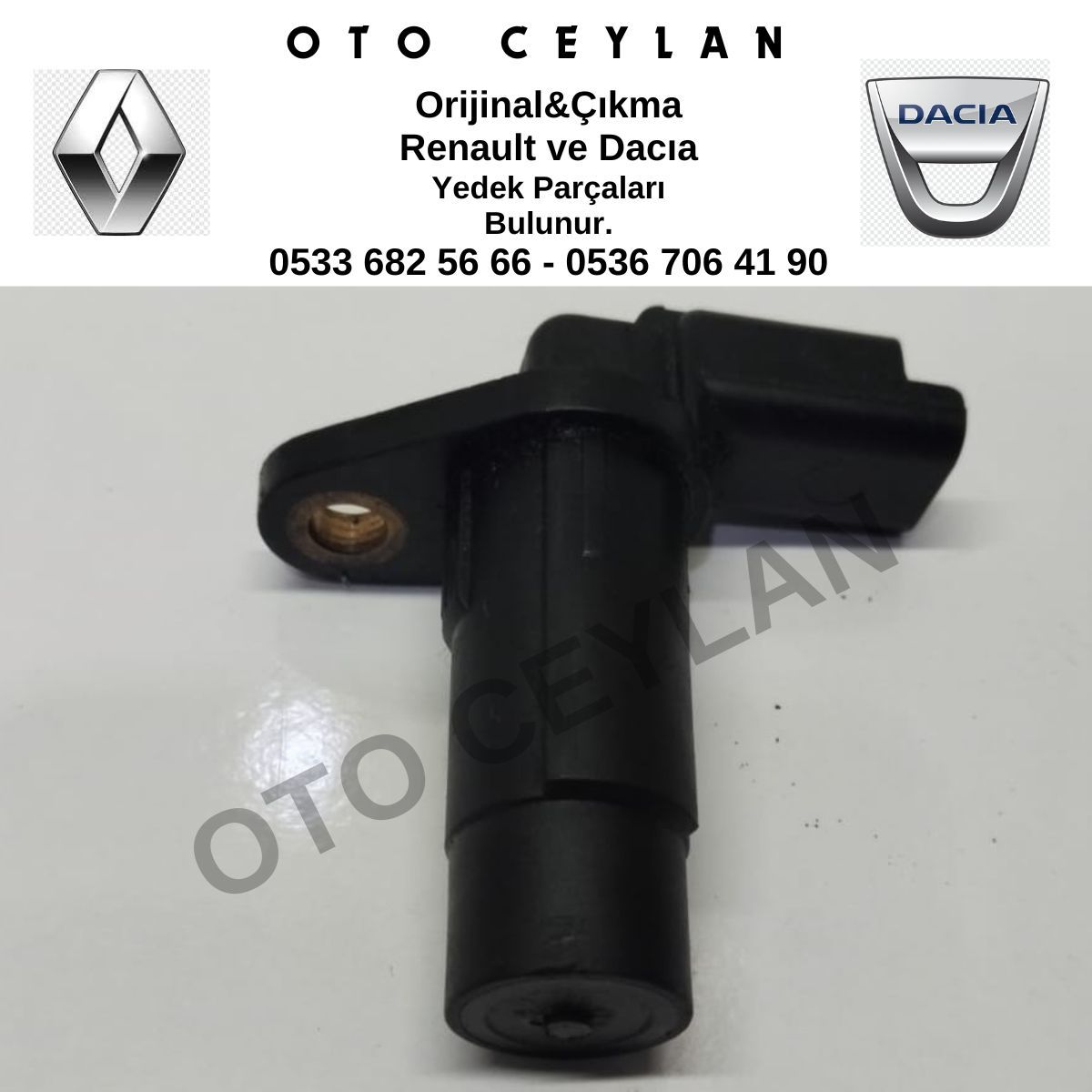 8200373588 Duster Logan Sandero Krank Devir Sensörü Orijinal Çıkma