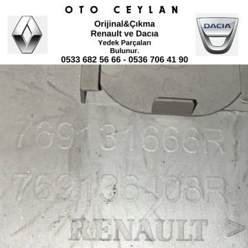 769131666R Sandero Sağ Orta Direk Üst Kaplama Çıkma Orjinal