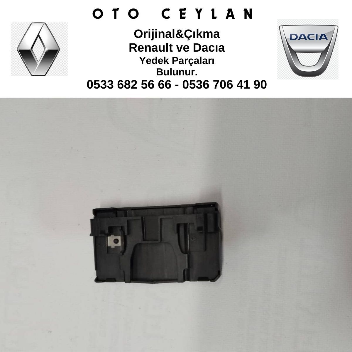 8200074331 Megan II Anahtar Kart Okuyucu Yuvası Çıkma