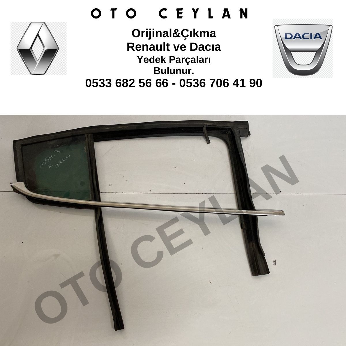 Megane 3 Kapı Fitili Orijinal Çıkma