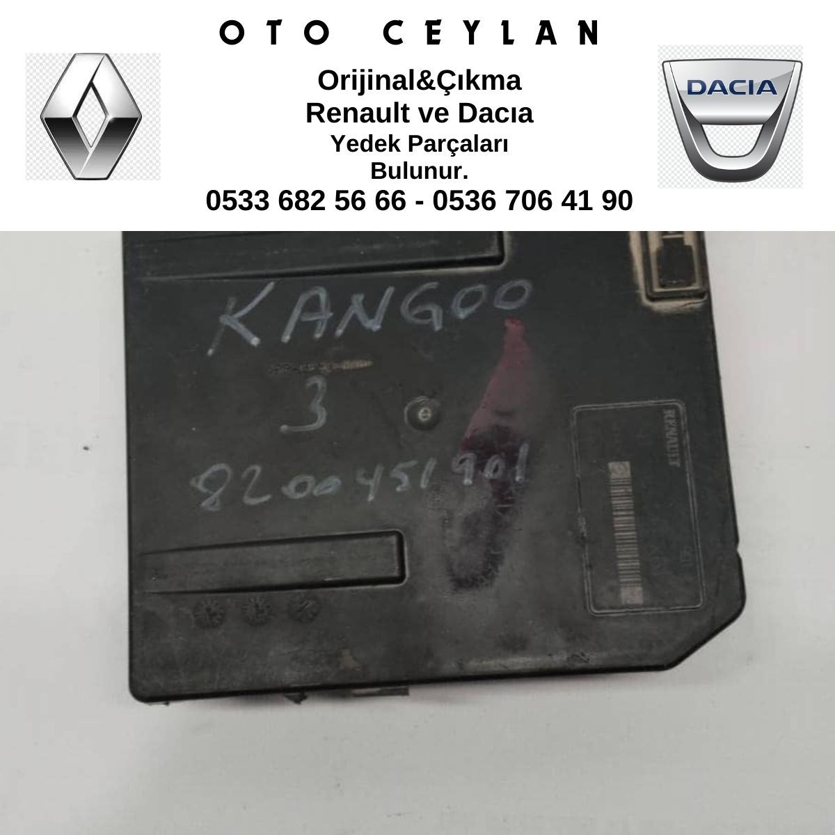 8200451901 Kangoo Sigorta Kutusu Çıkma