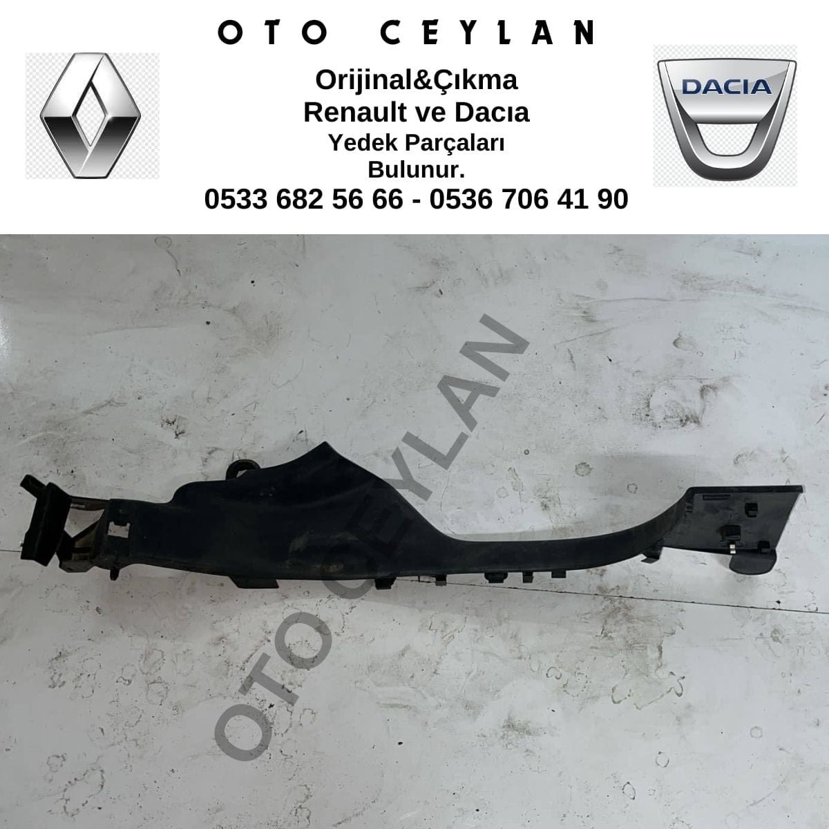 769539269R 769536377R Fluence Megane 3 Marşbiyel Bakaliti Çıkma Orijinal