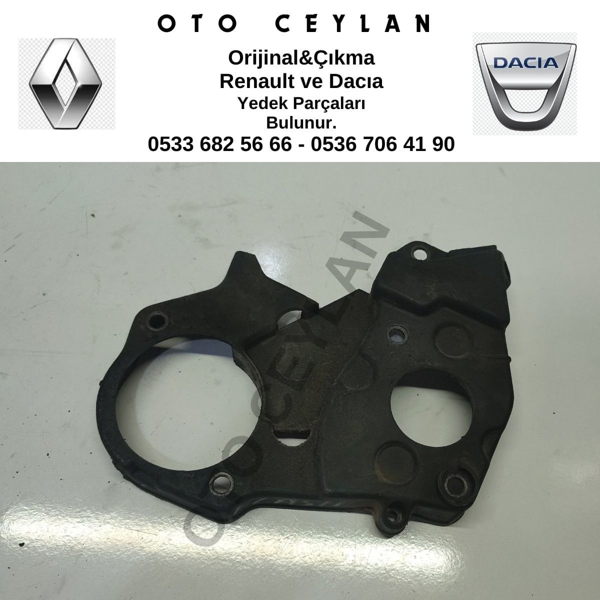 7700741120 R19 R11 Eksantrik Alt Arka Kapak Çıkma Orijinal