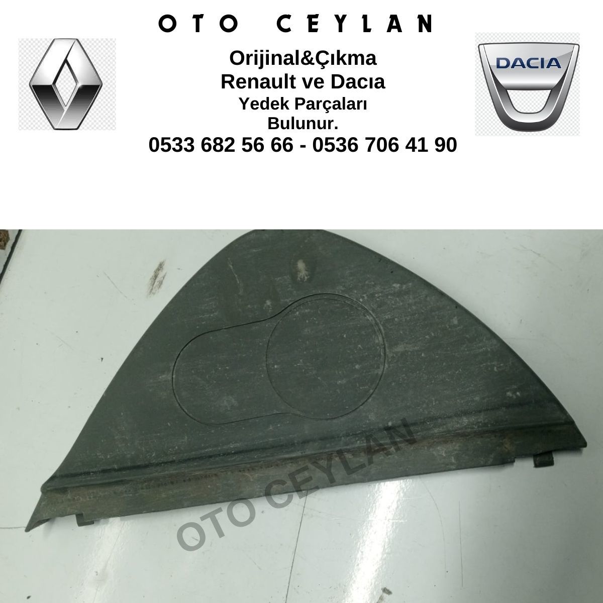 689201994R 689213795R Kango Mercedes Kaporta Kapağı Orijinal Çıkma