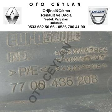 7700435208 Clıo 3 Sağ Arka Kapı Eşik Bakaliti Çıkma Orijinal