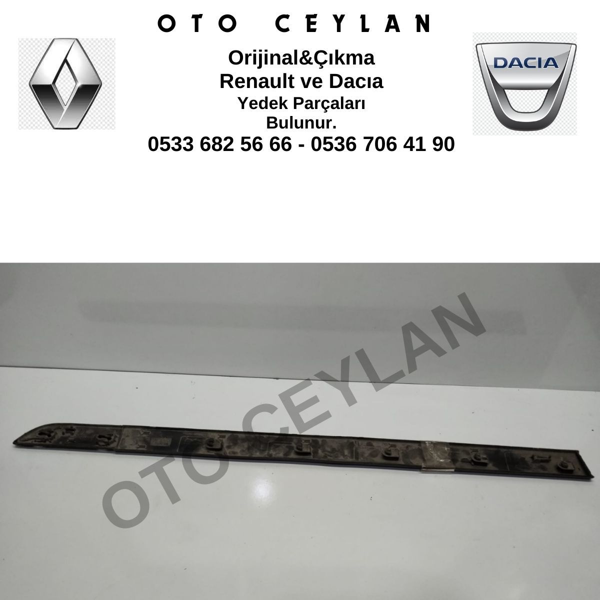 8200073469 Megane 2 Sol Ön Kapı Çıtası Çıkma Orijinal