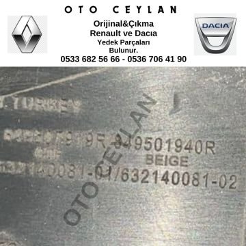 849501940R Megan 3 Kapı Direği Kaplaması Çıkma Orijinal