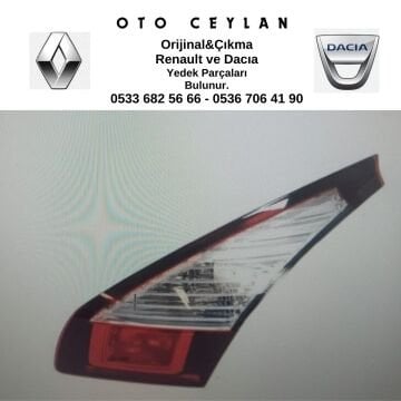 265500147R MEGANE 3 SAĞ İÇ STOP DARK
