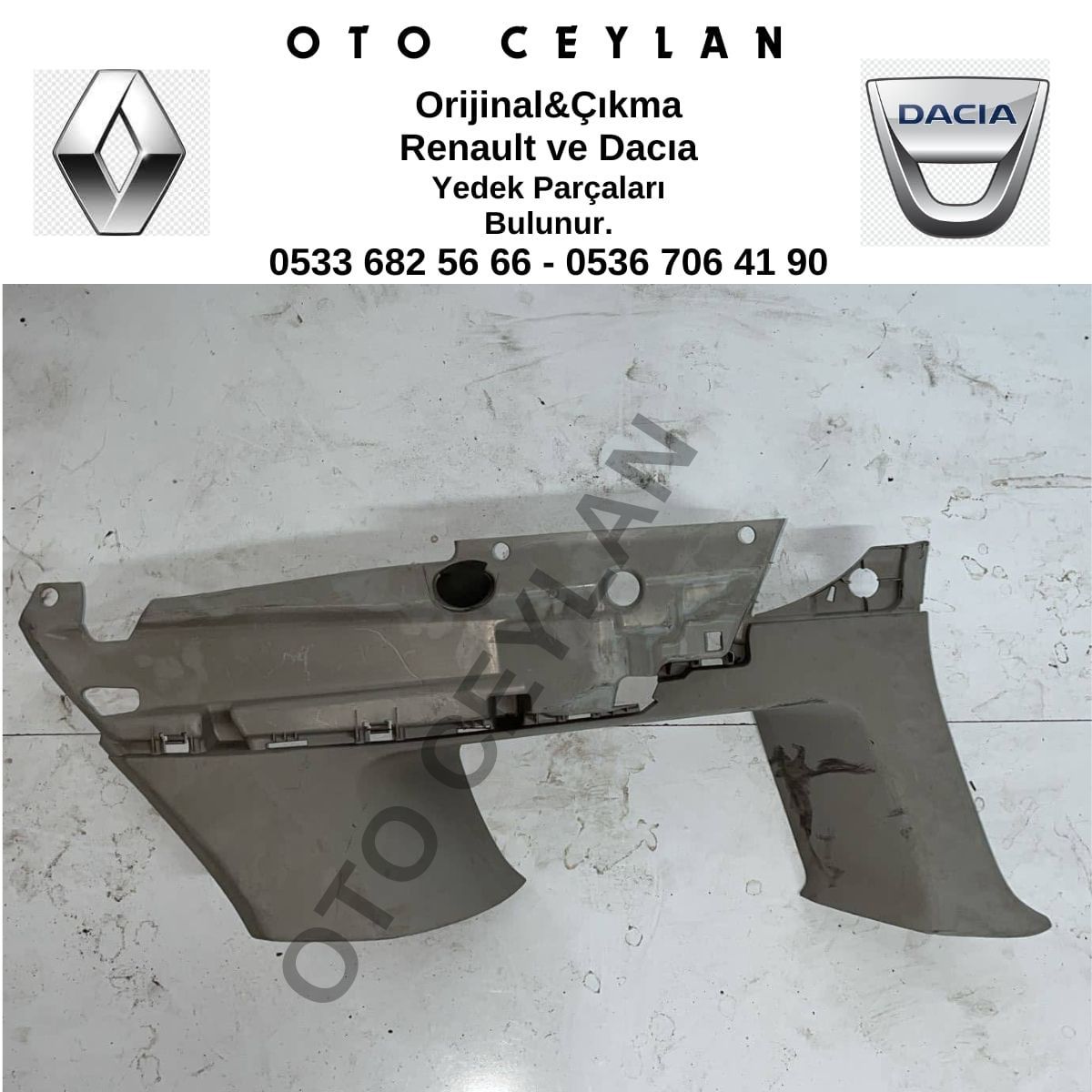 769342131R Clıo 4 Küstod Kaplaması Çıkma Orijinal