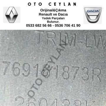 769161873R Sandero Kaplama Parçası Çıkma Orijinal