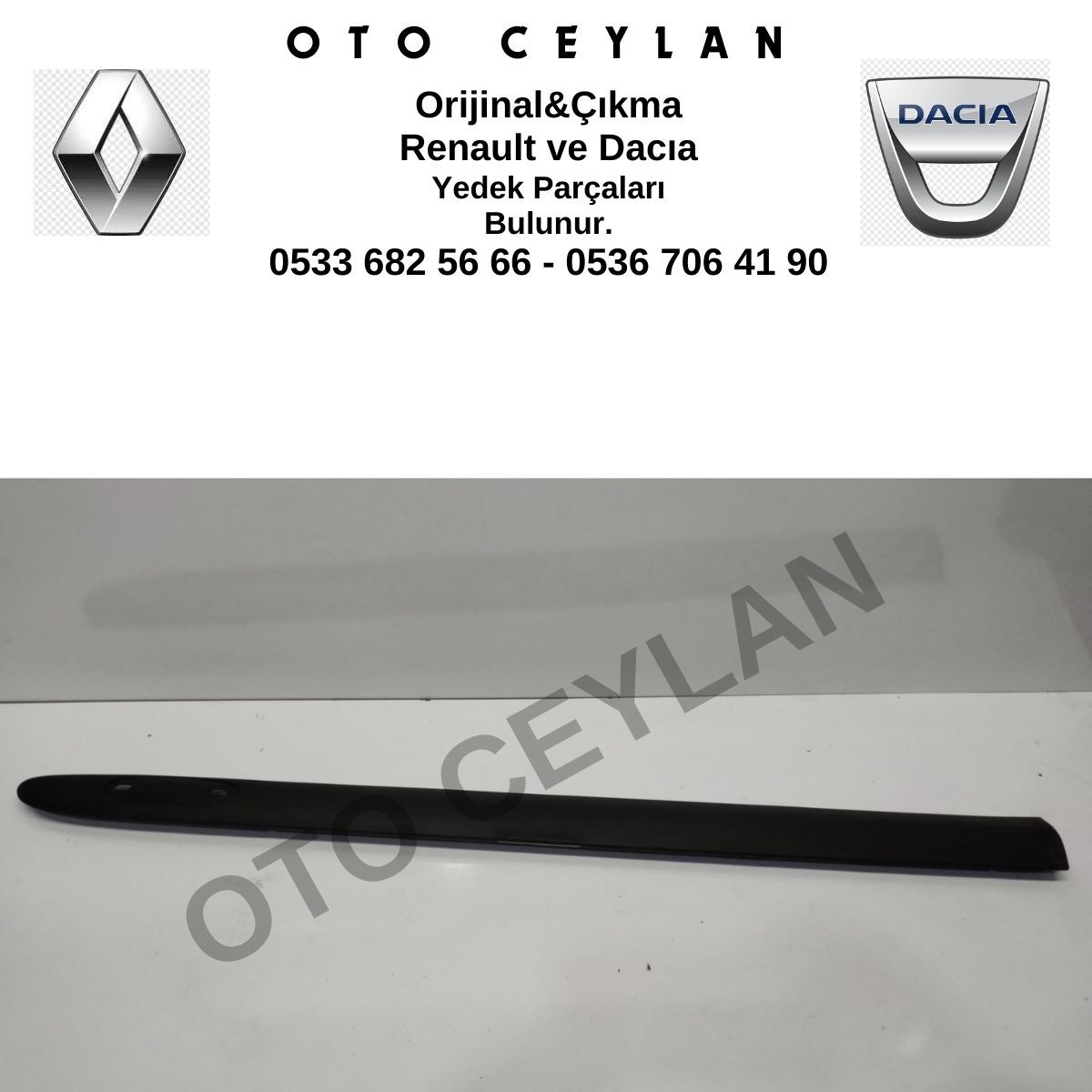 Clio Sol Ön Kapı Bandı Sıfır Yan Sanayi