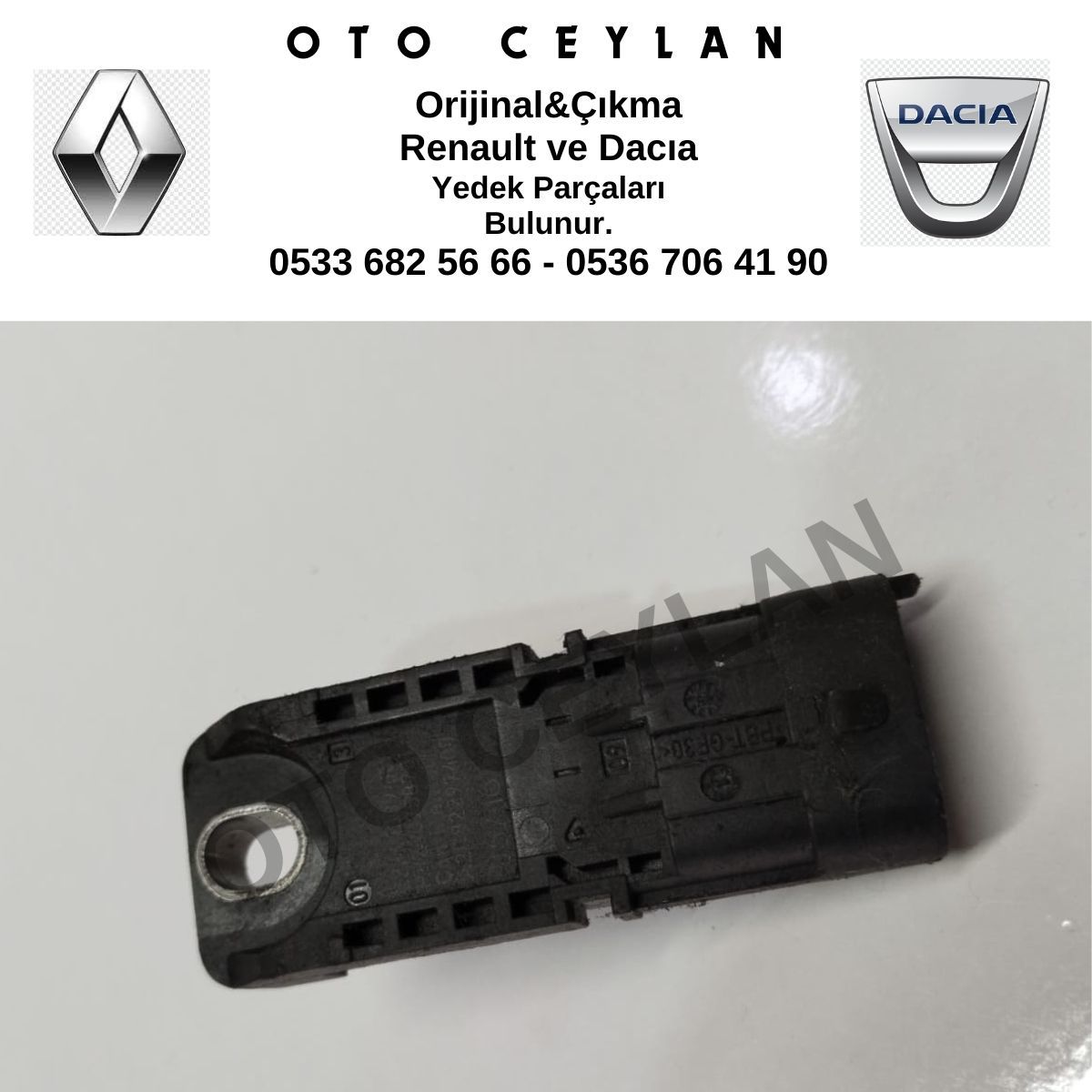 223653584R Clio 4 Captur 1.5 Dci Basınç Kaptörü K9K Orijinal Çıkma