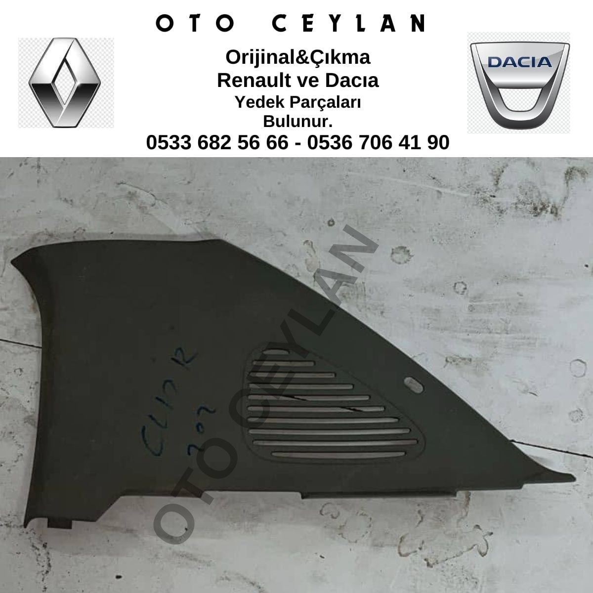 8200149156 Clıo Symbol Sağ Arka Kaplama Çıkma Orijinal