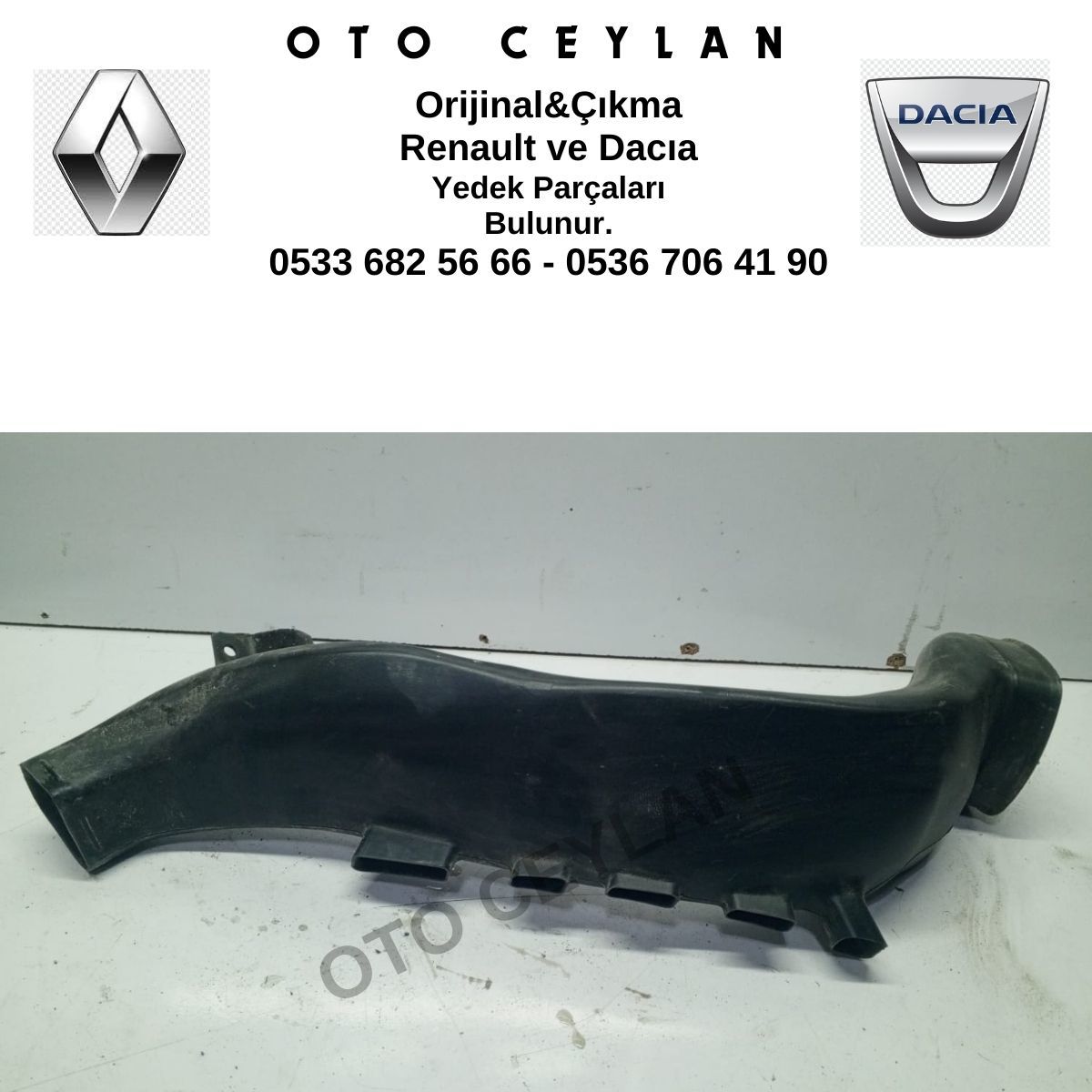 8200447424 Kango Sol Kalorifer Borusu Orijinal Çıkma