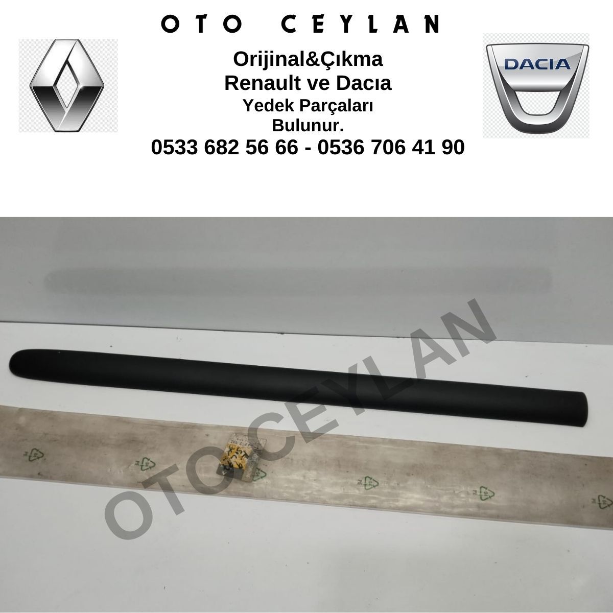 7700875892 R.9 Sol Ön Kapı Bandı Sıfır Orijinal