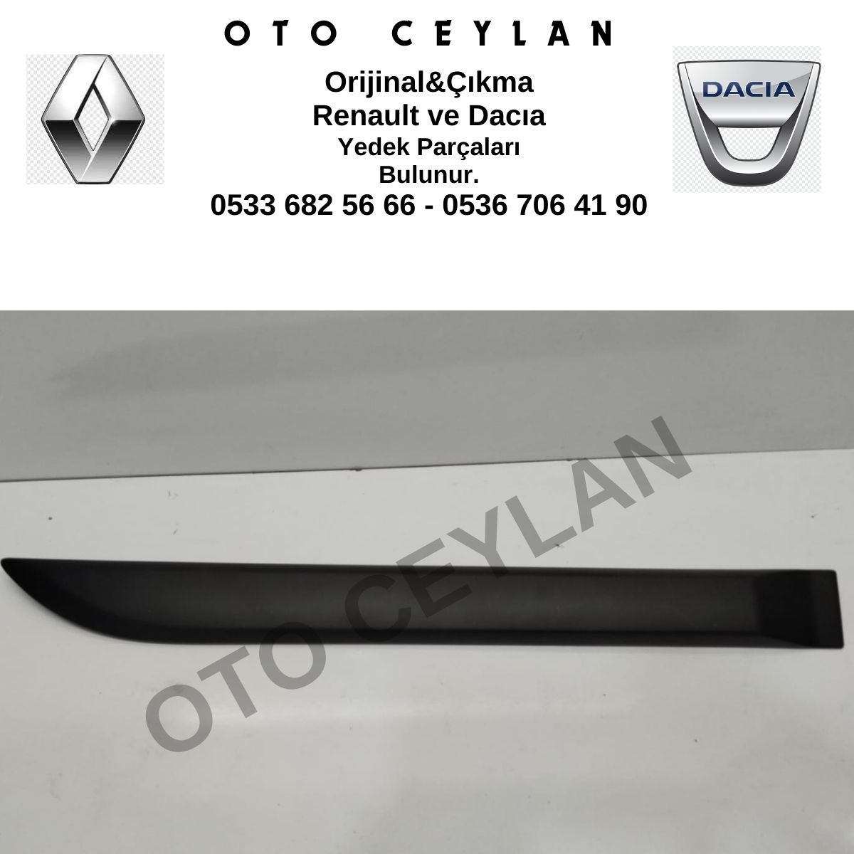 828200044R Symbol Sağ Arka Kapı Bandı Sıfır Orijinal