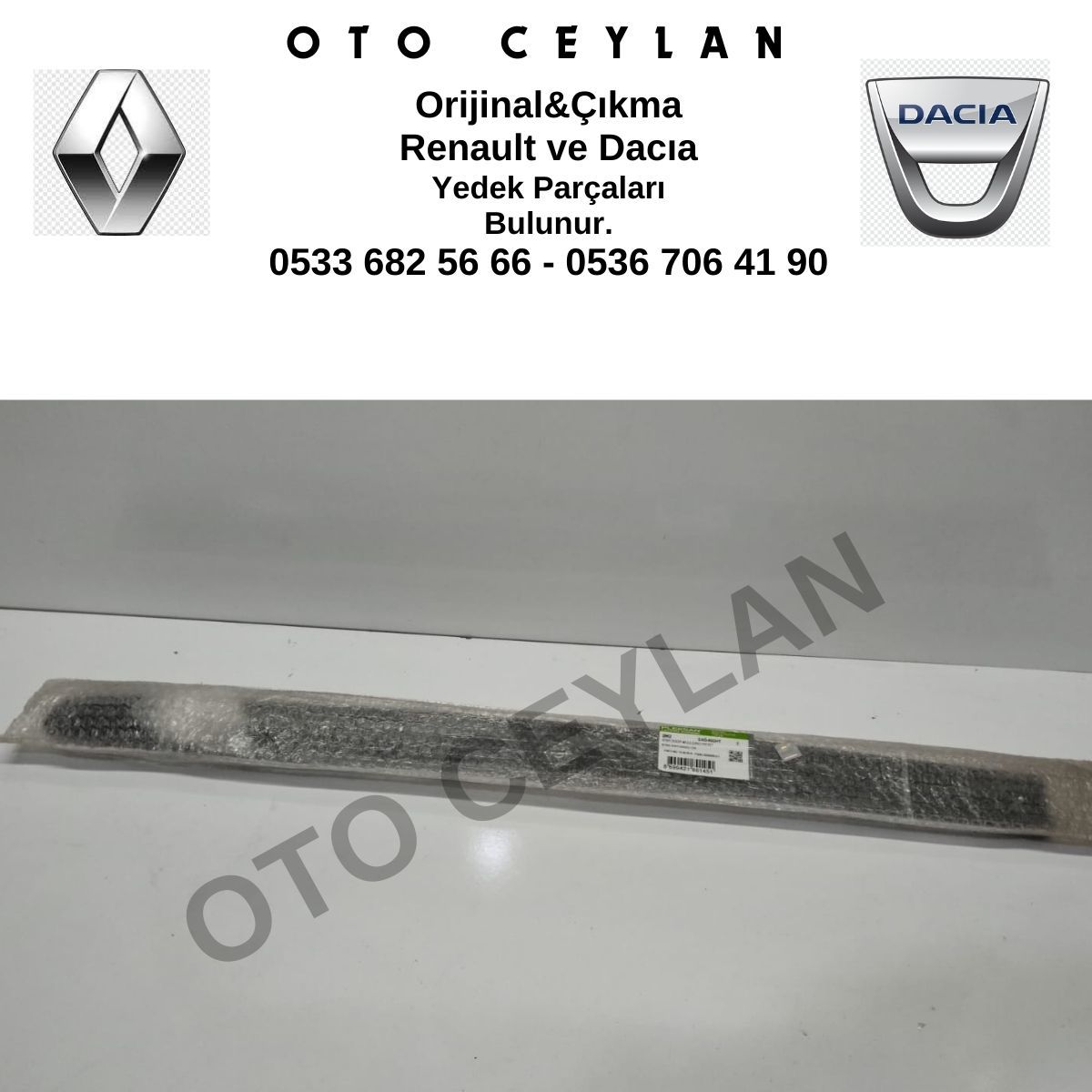 R.9 Sağ Ön Kapı Bandı Sıfır Yan Sanayi