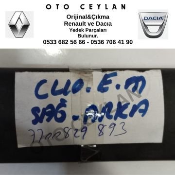 7700829893 Clio Eski Model Sağ Arka Kapı Bandı Sıfır Orijinal