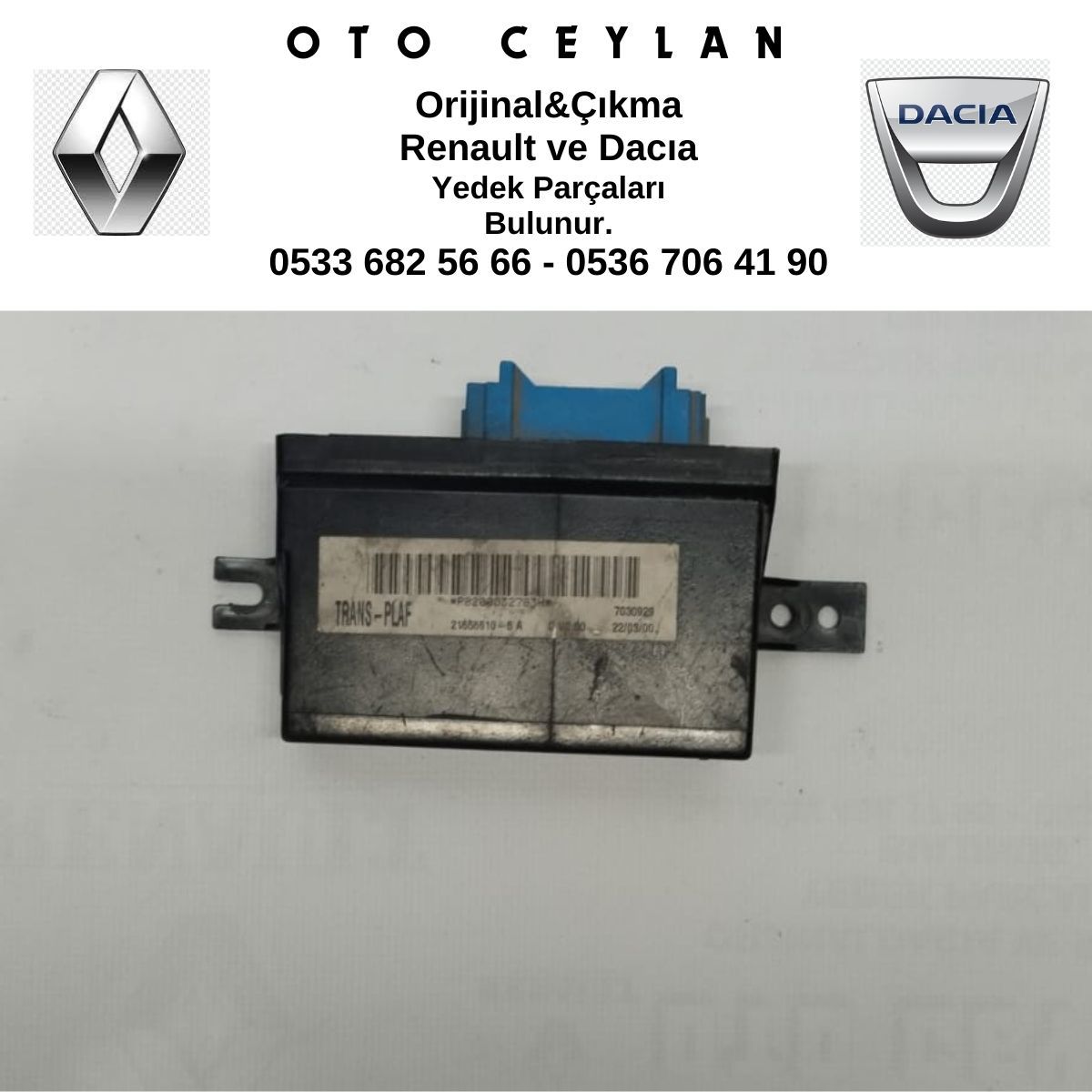 8200032783 Kangoo Dekoder Çıkma