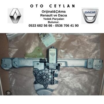 827010501R CLIO 4 ARKA CAM KRİKOSU SOL ELEKTRİKLİ