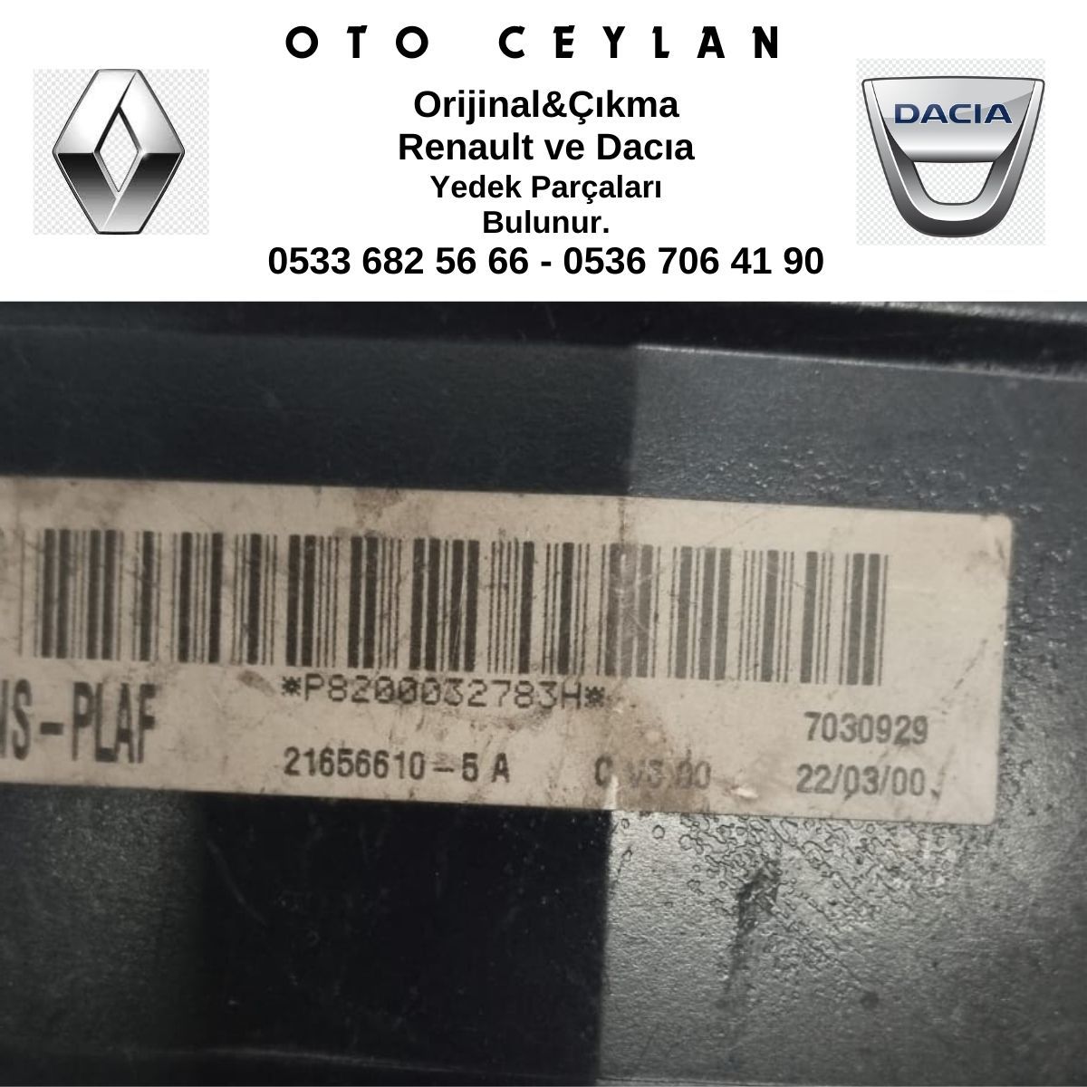 7711368725 LAGUNA ESPACE R19 Dekoder Çıkma