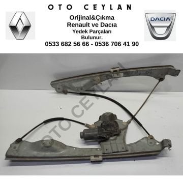8200291145 Clıo 3 III Sol Cam Krikosu Çıkma Orijinal