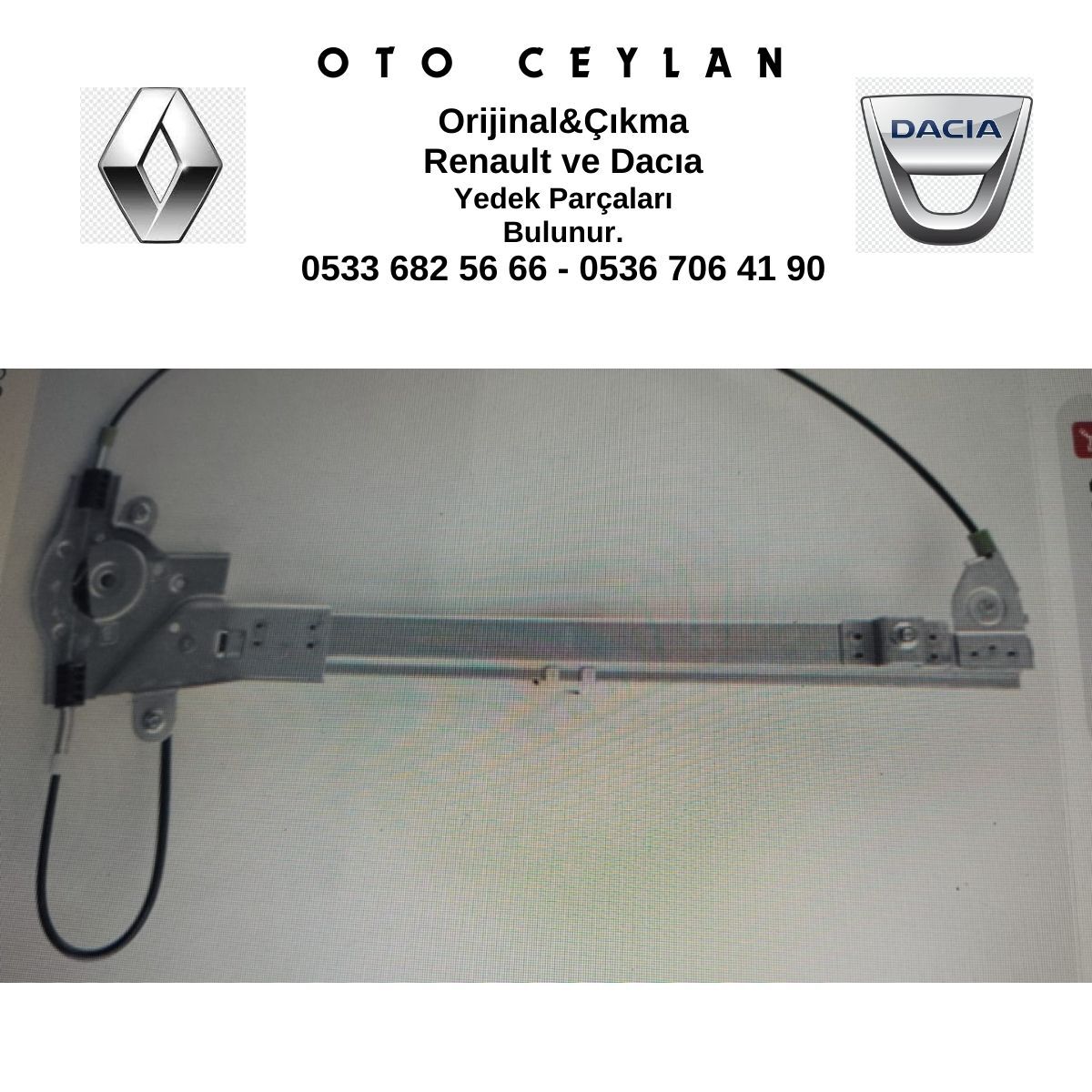 8200305721 LAGUNA 2 SAĞ ARKA CAM KRİKOSU ELEKTRİKLİ