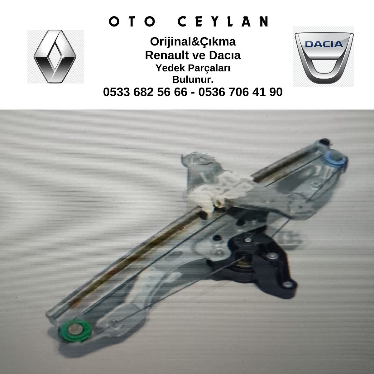 827004EA0A KADJAR OASHQAİ SAĞ ARKA CAM KRİKOSU