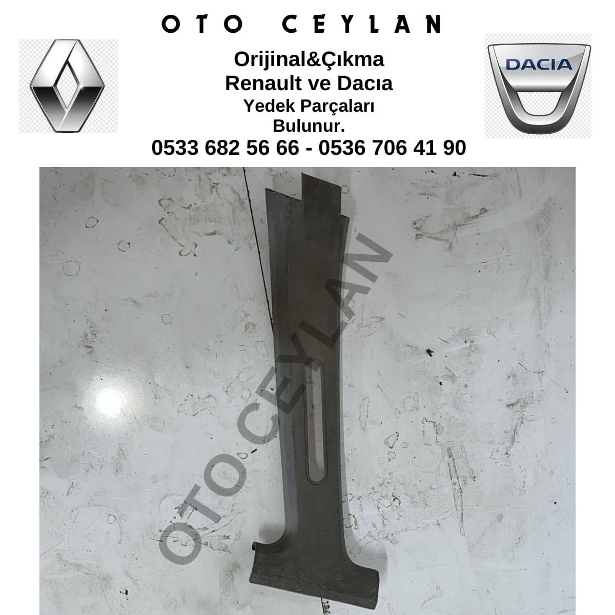 770780831 R.19 İç Direk Bakaliti Çıkma Orijinal