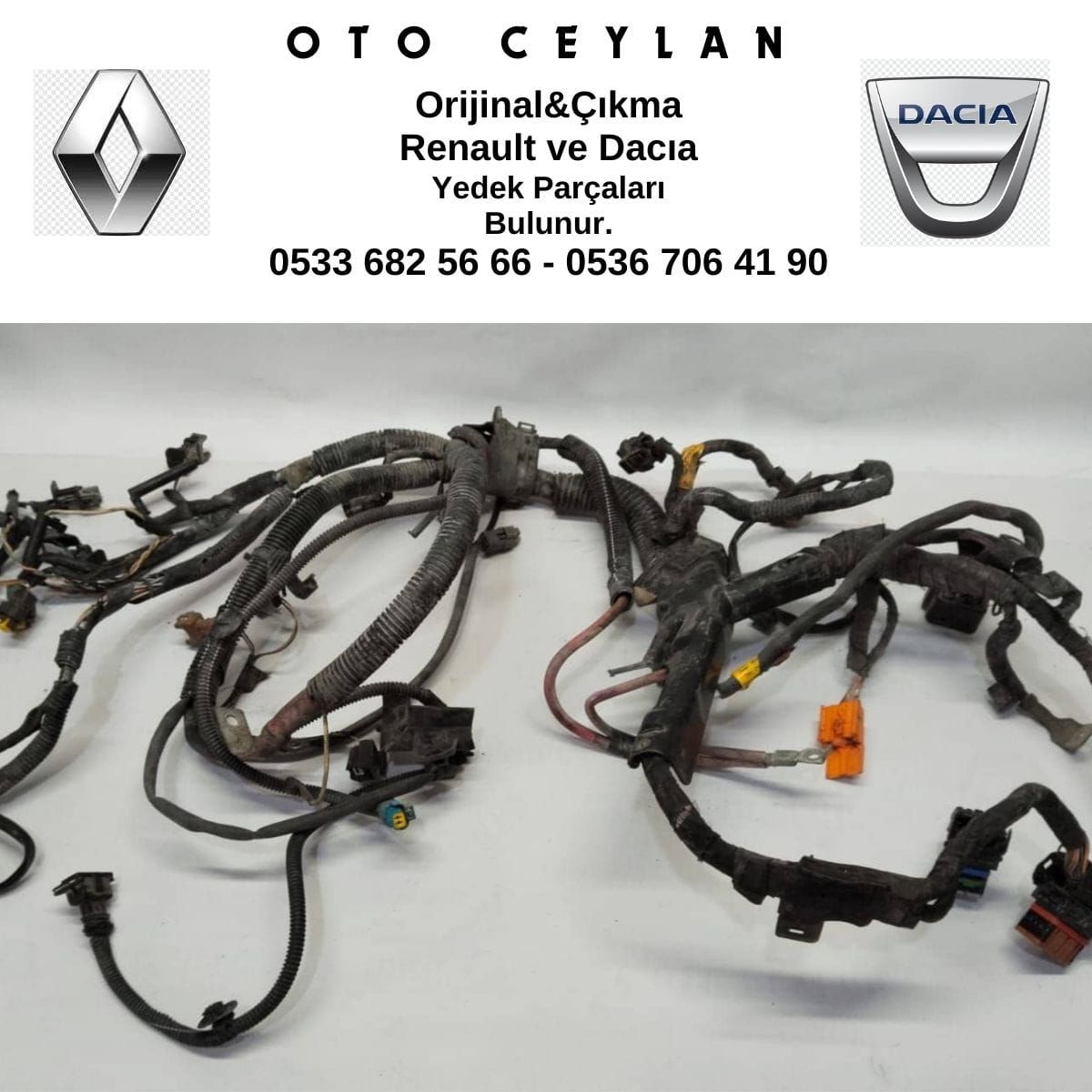 8200519342 Clıo III Motor Tesisatı Çıkma