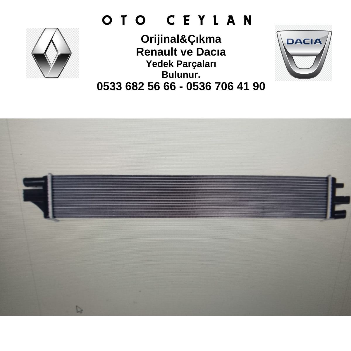 214C10001R MASTER 3 INTERCOOL RADYATÖRÜ