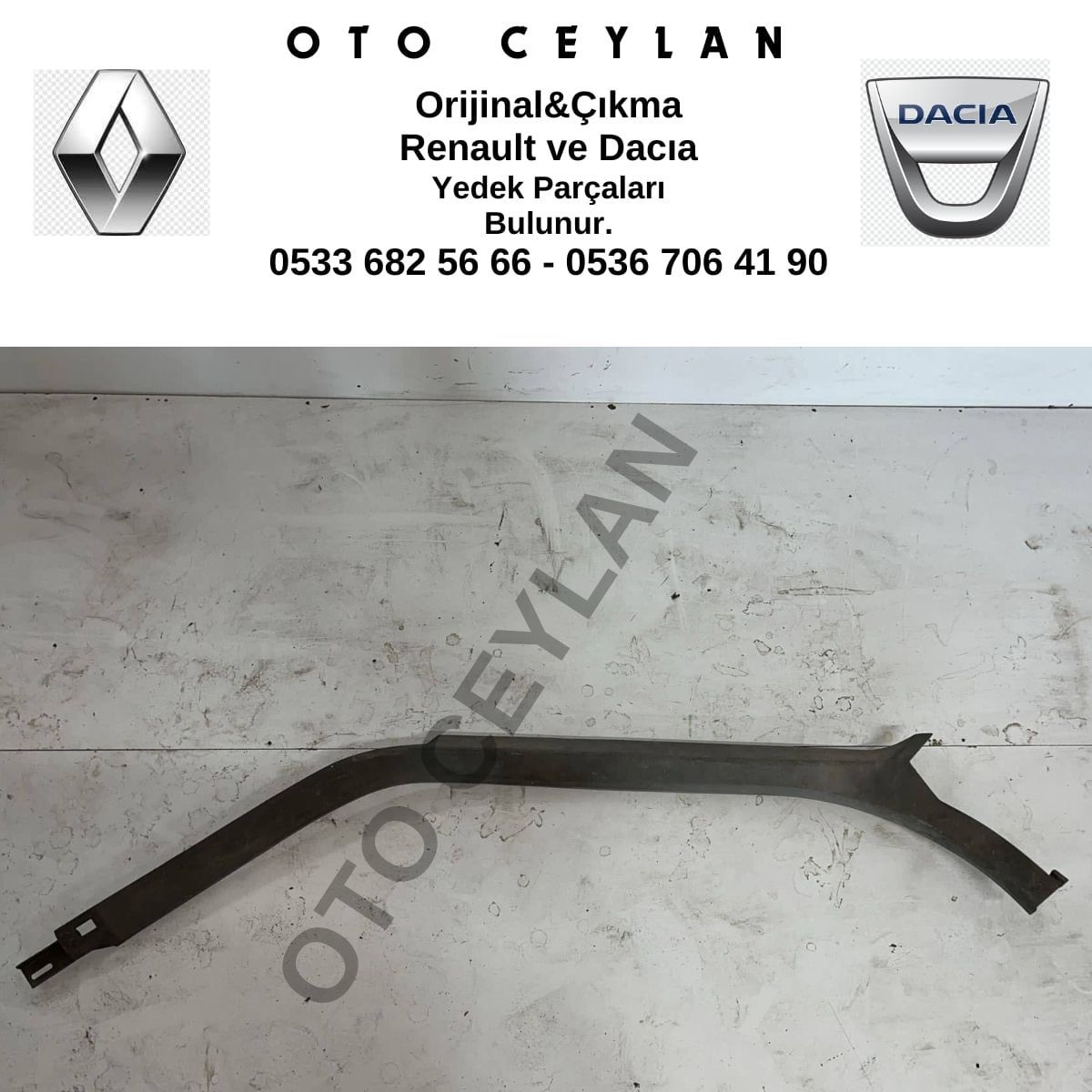 7700780833 R.19 Ön Direk Üst Kaplama Sol Çıkma Orijinal