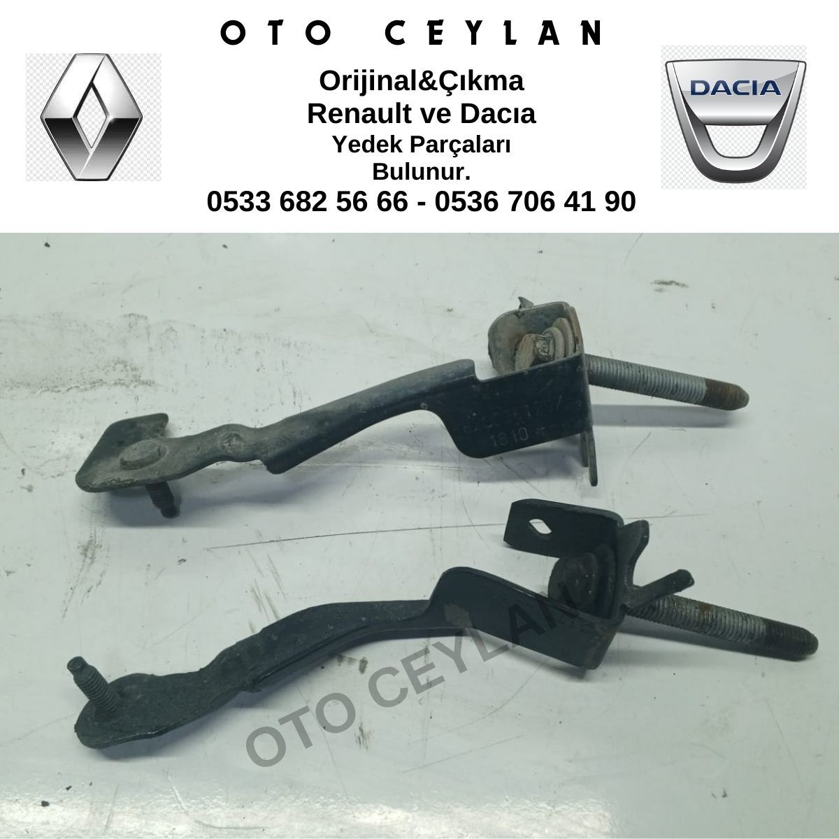 8200361297 Kango 3 Darbe Emici Ayağı Sol TK Orijinal Çıkma