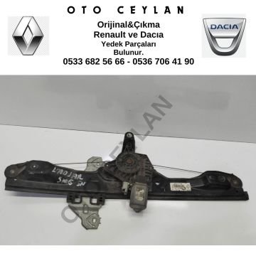 807206317R Kadjar Sağ Ön Cam Krikosu Çıkma Orijinal