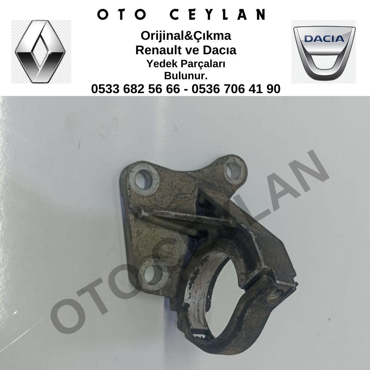 8200373073 Laguna 3 Aks Askı Tespit Kelepçesi Orijinal Çıkma