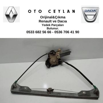 8200169093 Clıo  Ön Cam Krikosu Elektrikli Sol Çıkma Orijinal
