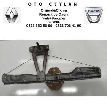 7700434697 Clıo Sol Arka Cam Krikosu Çıkma Orijinal