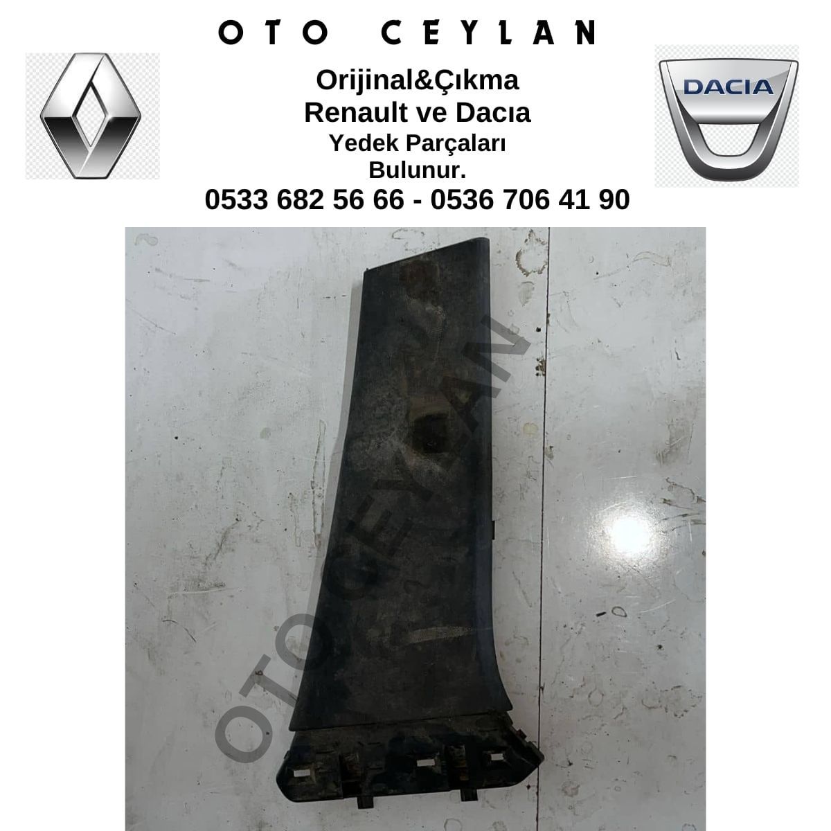 8200293542 Clıo 3 Orta Direk Bakaliti Çıkma Orijinal