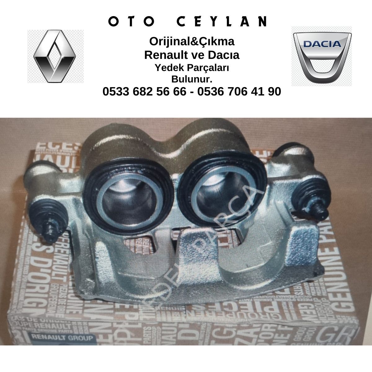 410015708R MASTER 3 SAĞ ÖN FREN SİLİNDİRİ SIFIR