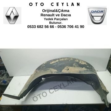 767494075R Kango Sol Arka Çamurluk Davlumbazı Orijinal Çıkma