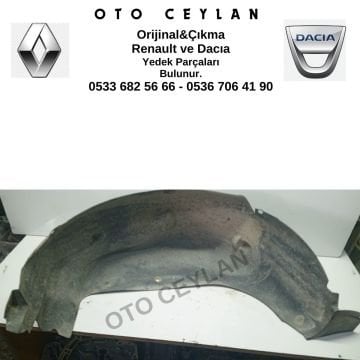 767494075R Kango Sol Arka Çamurluk Davlumbazı Orijinal Çıkma