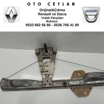 Clıo Sol Arka Cam Krikosu Çıkma Orijinal