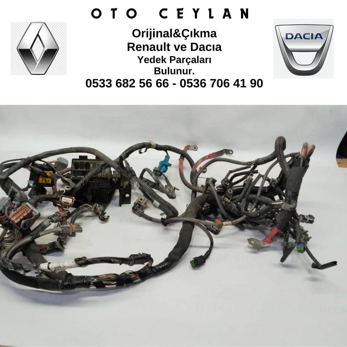 240118051R Fluence Motor Tesisatı Çıkma