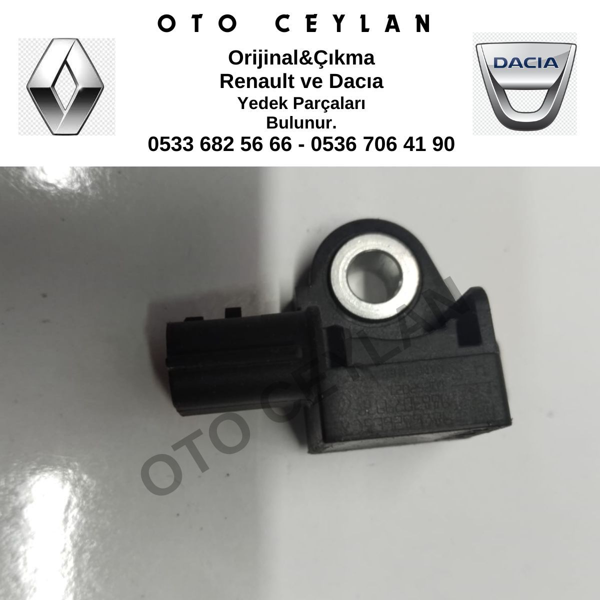 988307997R Sandero Darbe Sensörü Sıfır Orijinal