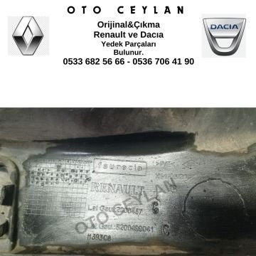 8200499041 Kango 3 Sol Arka Tampon Bandı Köşesi Orijinal Çıkma