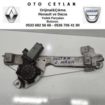 8200733833 Duster Sol Arka Cam Krikosu Çıkma Orijinal
