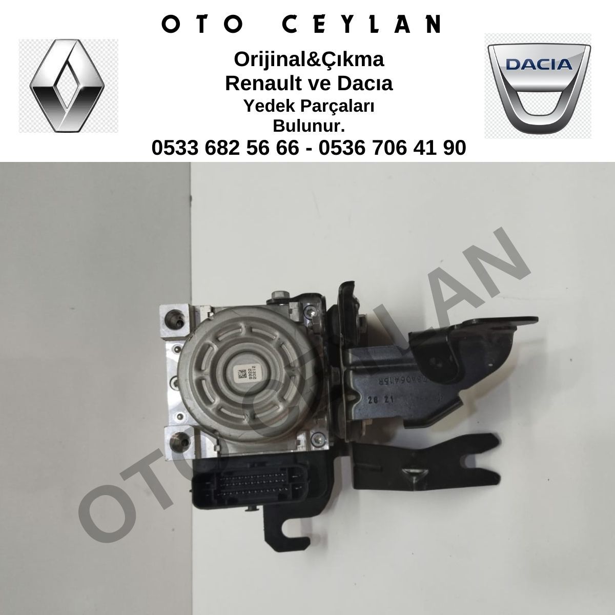 476602867R Taliant Sandero 3 Jogger ABS Beyni Otomatik 1.0 Orijinal Çıkma